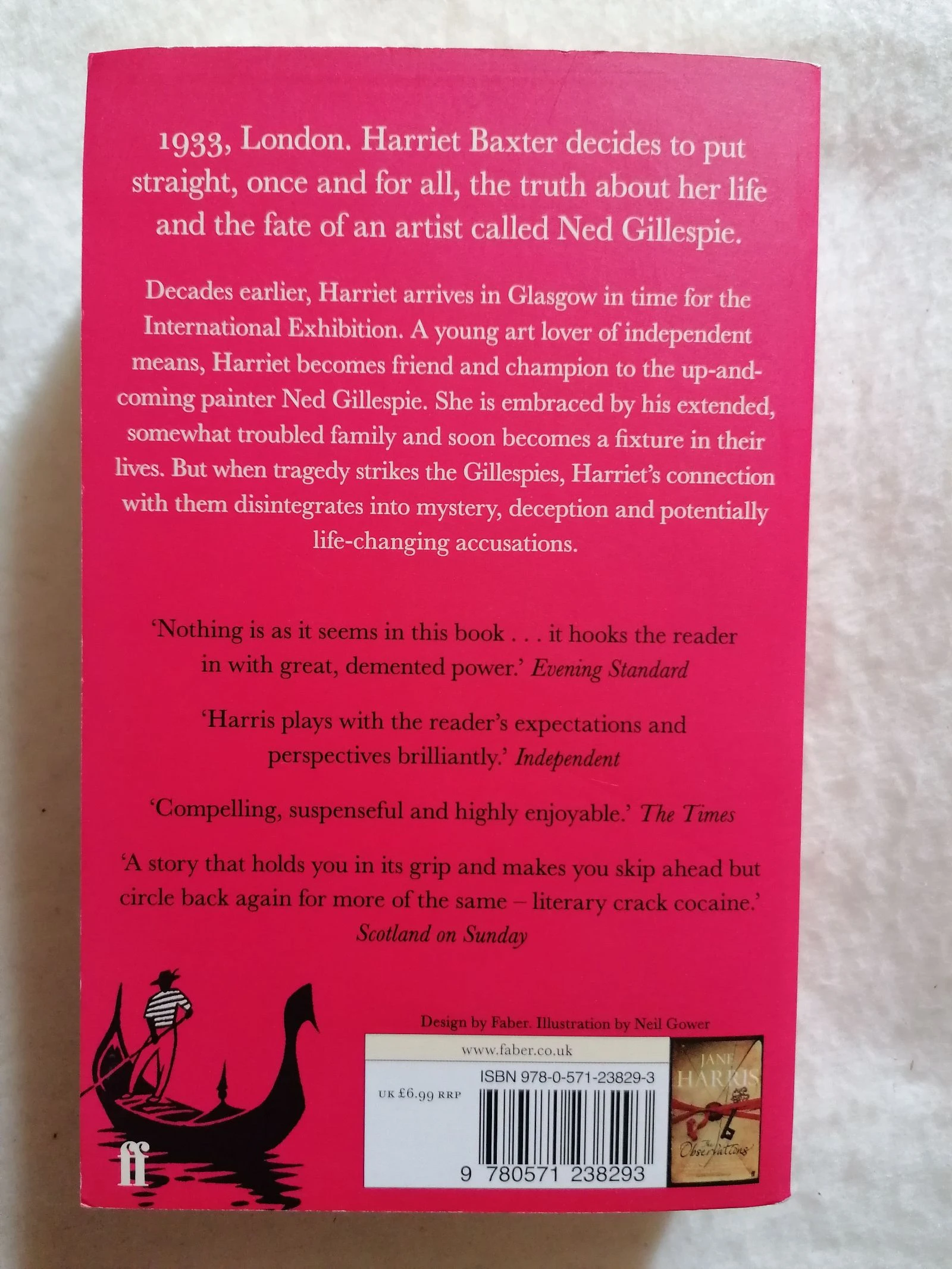 Livro em inglês Gillespie and I – photo 2